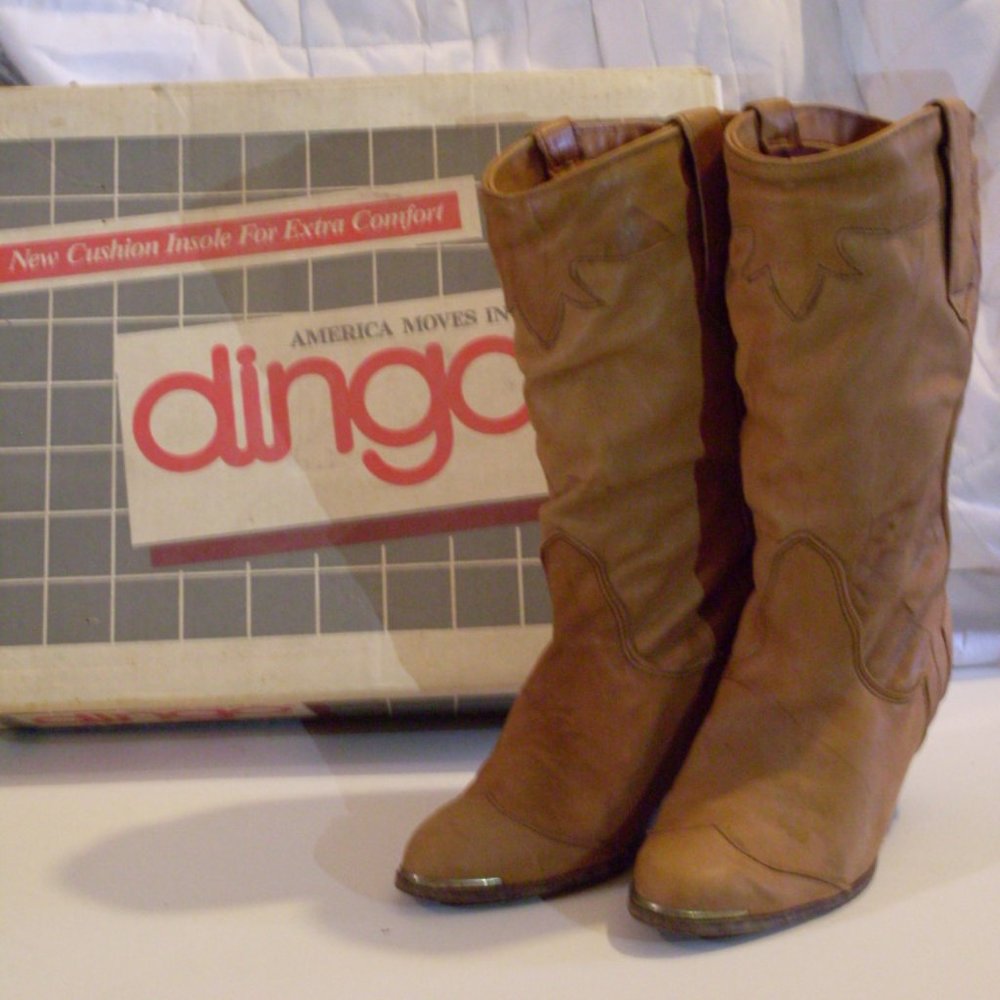 Vintage Dingo Cowboy Boots